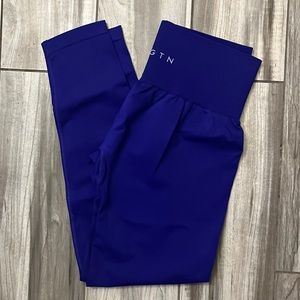 NVGTN cobalt blue seamless legging